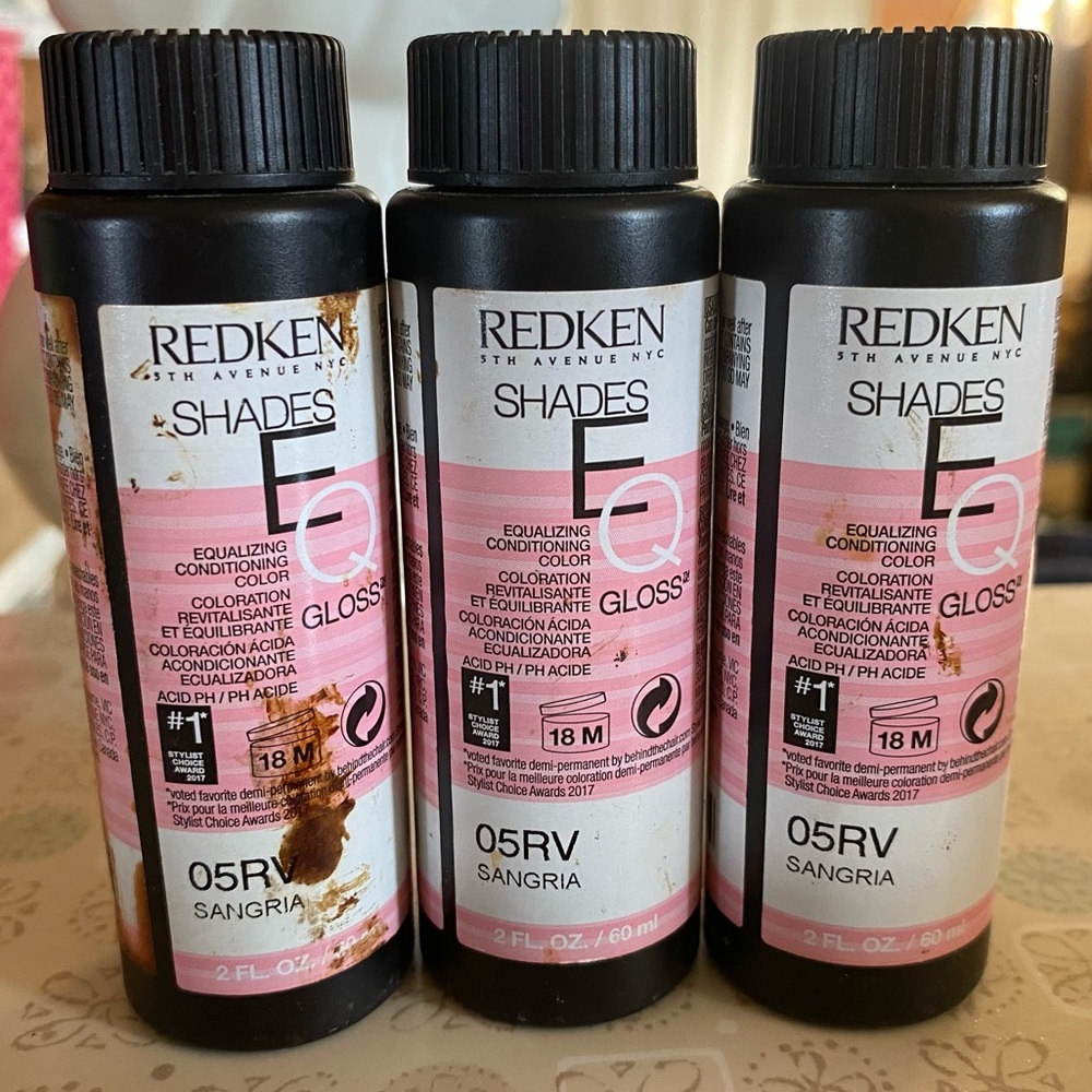 (3) Redken Shades EQ Gloss 5RV